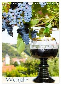 Produktbild: Weinjahr (Wandkalender 2026 DIN A4 hoch), CALVENDO Monatskalender