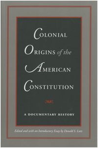 Produktbild: Colonial Origins of the American Constitution