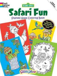 Produktbild: Sesame Street Safari Fun Gemglow Stained Glass Coloring Book