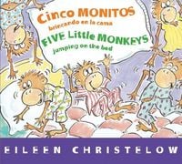 Produktbild: Five Little Monkeys Jumping on the Bed/Cinco Monitos Brincando En La Cama