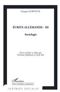 Produktbild: Ecrits allemands - III