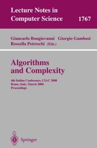 Produktbild: Algorithms and Complexity