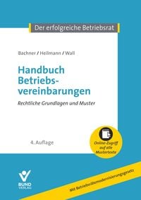 Produktbild: Handbuch Betriebsvereinbarungen