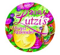 Bild vom Artikel Lutzis Mondkalender rund Ø 16cm (Tagesabreisskalender) 2024 vom Autor Andrea Lutzenberger