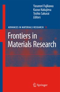 Produktbild: Frontiers in Materials Research
