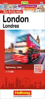 Produktbild: Hallwag Stadtplan London
