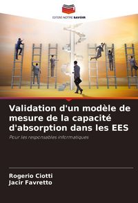 Produktbild: Validation d'un mod&egrave;le de mesure de la capacit&eacute; d'absorption dans les EES