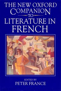Produktbild: The New Oxford Companion to Literature in French