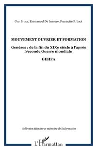 Produktbild: Mouvement ouvrier et formation