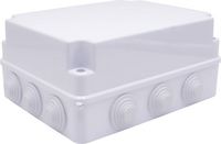 Produktbild: TRU COMPONENTS TC-RA 255x200x120 TC-10239068 Installations-Geh&auml;use ABS Kunststoff Wei&szlig; 1St.