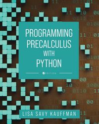 Produktbild: Programming Precalculus with Python