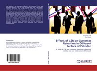 Produktbild: Effects of CSR on Customer Retention in Different Sectors of Pakistan