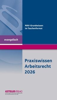 Produktbild: Praxiswissen Arbeitsrecht 2026 evangelisch