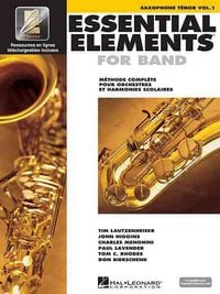 Produktbild: Essential Elements for Band Avec Eei Vol. 1 - Saxophone Tenor