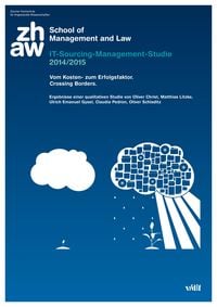 Produktbild: IT-Sourcing-Management-Studie 2014/2015. Vom Kosten- zum Erfolgsfaktor. Crossing Borders.