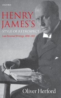 Produktbild: Henry James's Style of Retrospect
