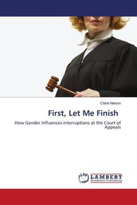 Produktbild: First, Let Me Finish
