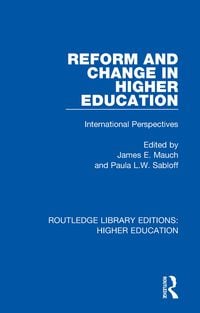 Produktbild: Reform and Change in Higher Education