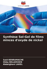 Produktbild: Synth&egrave;se Sol-Gel de films minces d'oxyde de nickel