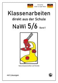Produktbild: NaWi 5/6, Band 1, Klassenarbeiten direkt aus der Schule mit L&ouml;sungen