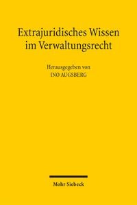 Produktbild: Extrajuridisches Wissen im Verwaltungsrecht