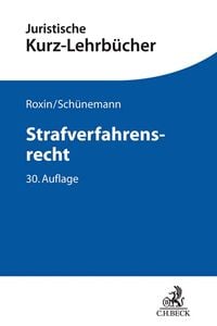 Produktbild: Strafverfahrensrecht