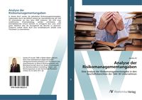 Produktbild: Analyse der Risikomanagementangaben