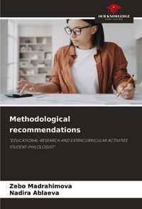 Produktbild: Methodological recommendations