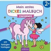 Produktbild: Mein erstes dickes Malbuch ab 2 &ndash; Einh&ouml;rner