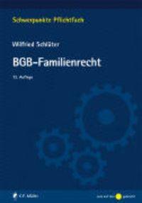 Bild vom Artikel BGB-Familienrecht vom Autor Wilfried Schlüter