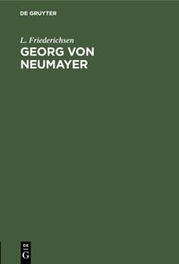 Produktbild: Georg von Neumayer