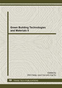Produktbild: Green Building Technologies and Materials II