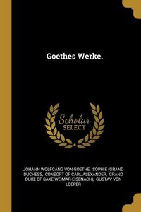 Produktbild: Goethes Werke.