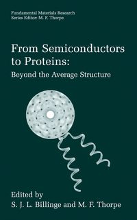 Produktbild: From Semiconductors to Proteins: Beyond the Average Structure