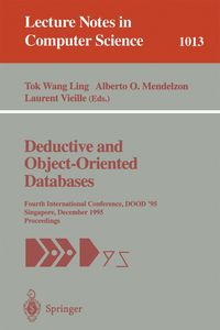Produktbild: Deductive and Object-Oriented Databases