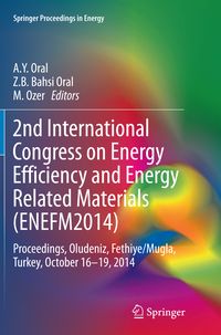 Produktbild: 2nd International Congress on Energy Efficiency and Energy Related Materials (ENEFM2014)