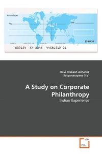 Produktbild: Achanta, R: Study on Corporate Philanthropy