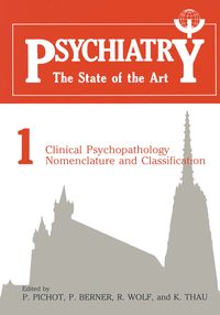 Produktbild: Clinical Psychopathology Nomenclature and Classification