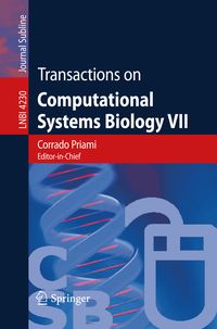 Produktbild: Transactions on Computational Systems Biology VII