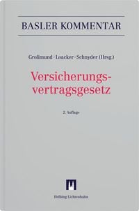 Produktbild: Versicherungsvertragsgesetz