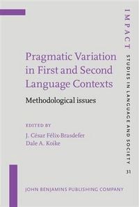Produktbild: Pragmatic Variation in First and Second Language Contexts