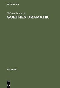Produktbild: Goethes Dramatik