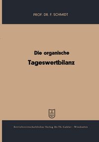 Produktbild: Die organische Tageswertbilanz