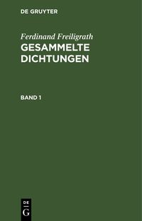 Produktbild: Gesammelte Dichtungen. Band 1