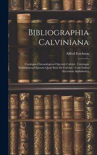 Produktbild: Bibliographia Calviniana