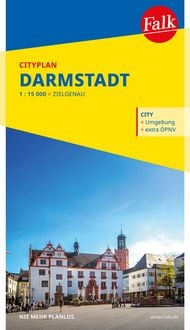 Produktbild: Falk Cityplan Darmstadt 1:15.000