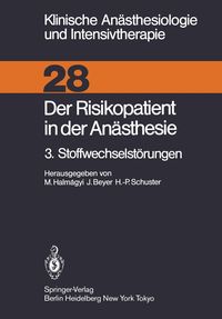 Produktbild: Der Risikopatient in der An&auml;sthesie