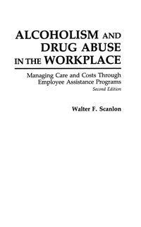 Produktbild: Alcoholism and Drug Abuse in the Workplace
