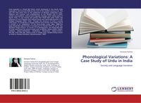 Produktbild: Phonological Variations: A Case Study of Urdu in India