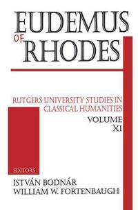 Produktbild: Fortenbaugh, W: Eudemus of Rhodes